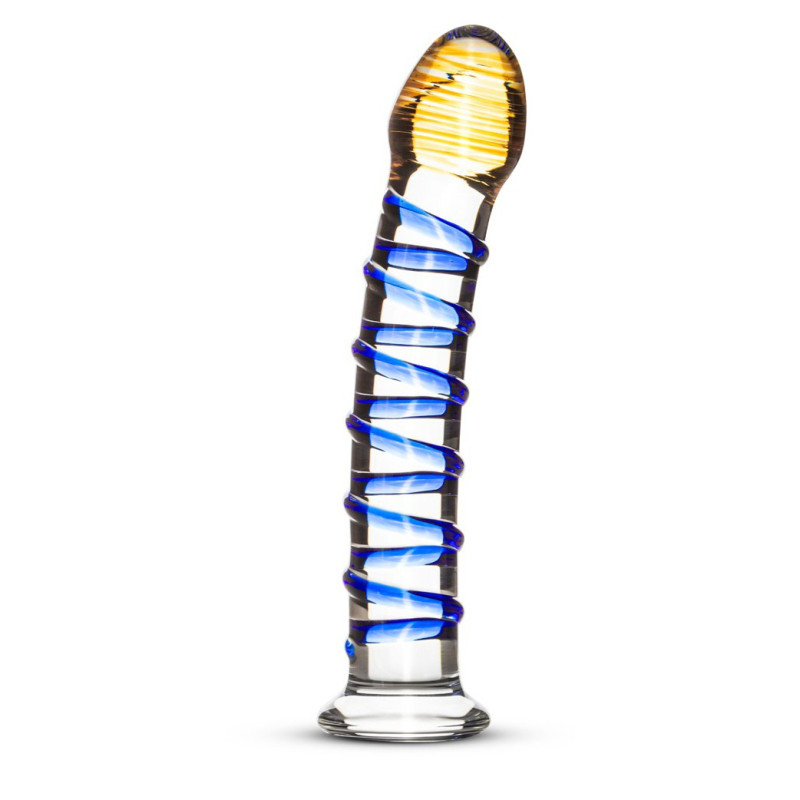 Gildo Dildo en Verre n° 01 - 17.5 x 3.5 cm